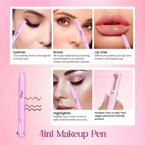Enhance Your Beauty With The 4-In-1 Makeup Pen