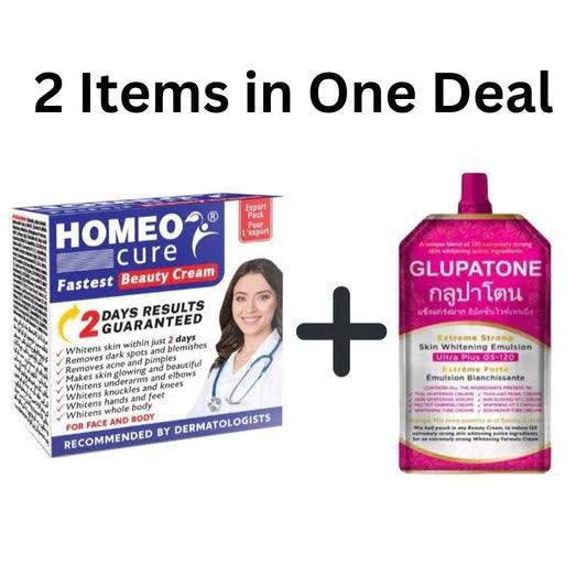 THE HOMEO CURE GLUPATONE PACK OF HOMEO CURE WITH ORIGNAL BARCODE