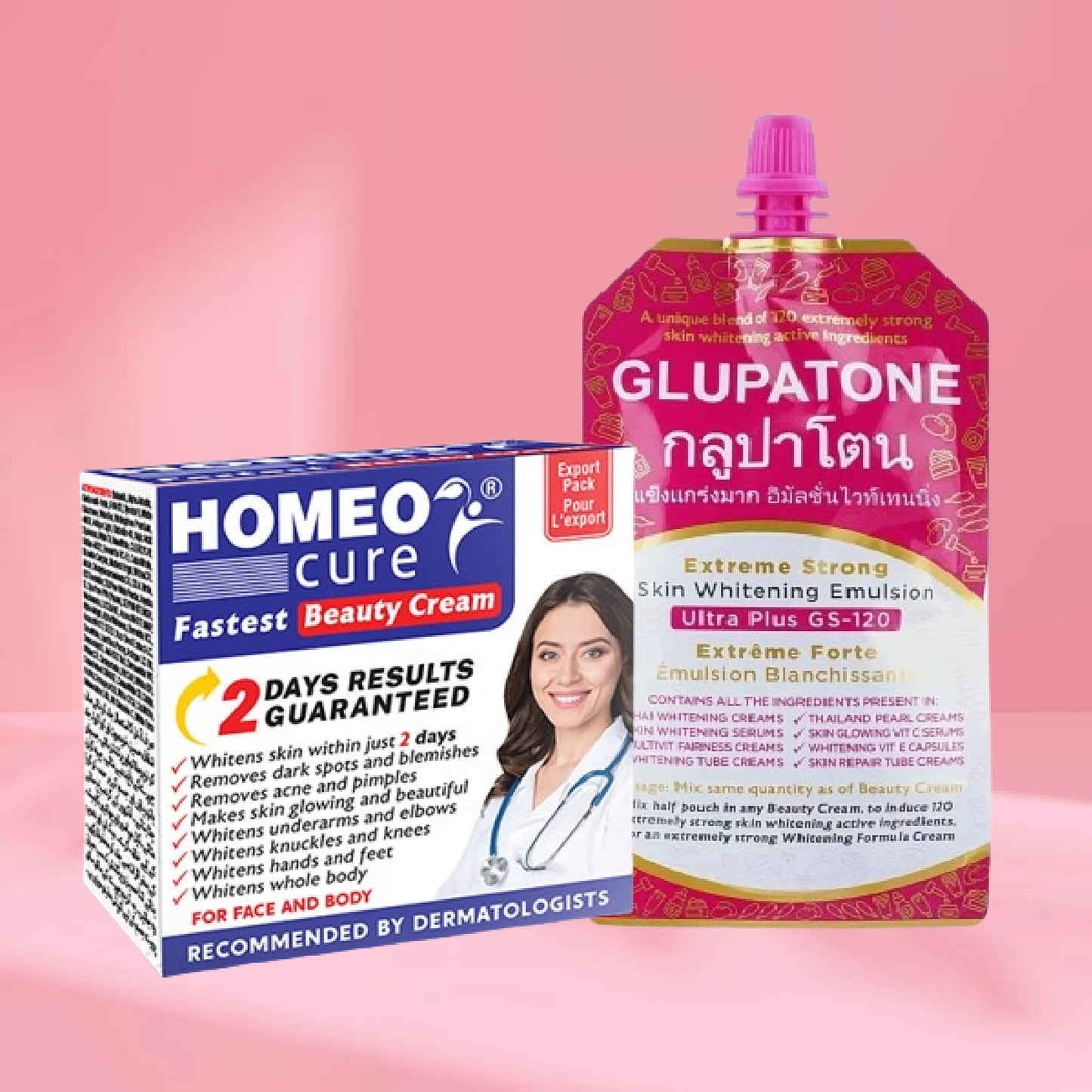 THE HOMEO CURE GLUPATONE PACK OF HOMEO CURE WITH ORIGNAL BARCODE