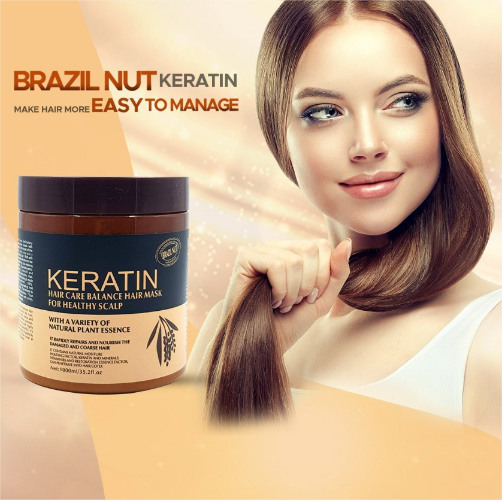 AMAZING KERATIN HAIR MASK (BRAZIL NUT)